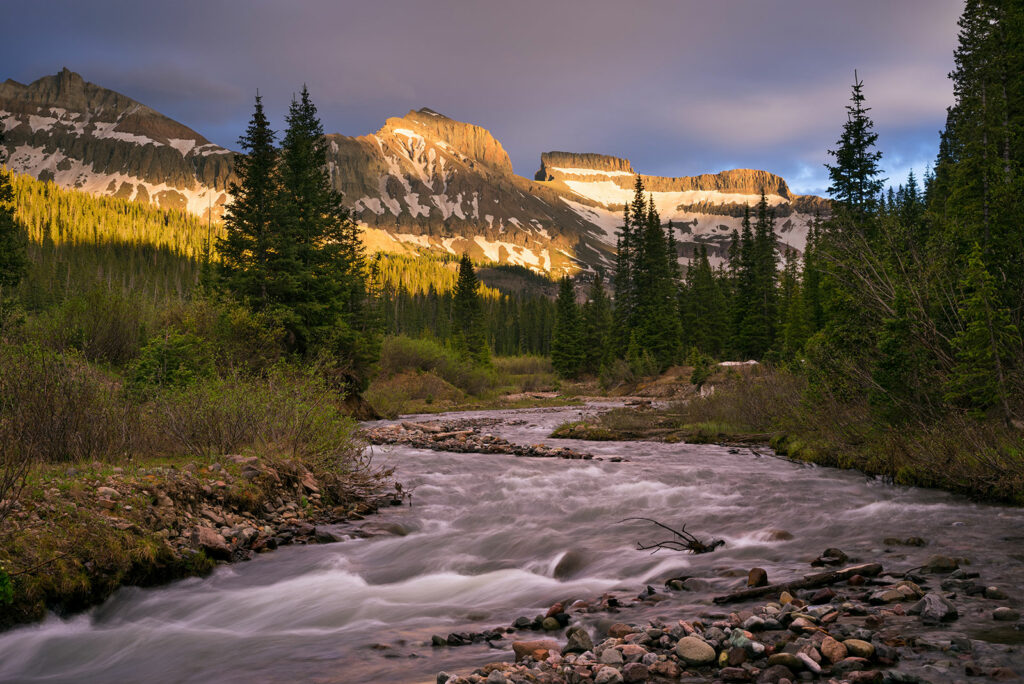 Cimarron mountain range